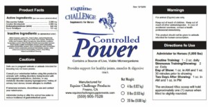 Controlled Power Label