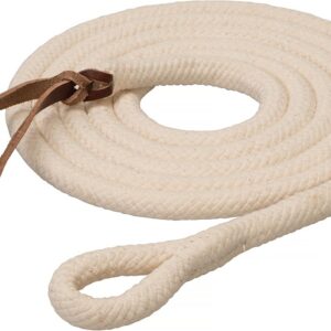 Performance Lead Rope, Long Horse Lead Rope with Quick Halter Attachment, Soft Comfort Grip, Barn Horse Tack for Daily Use & Showing 120"L x 0.63"W