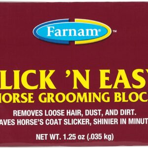 Farnam Slick 'N Easy Horse Grooming Block