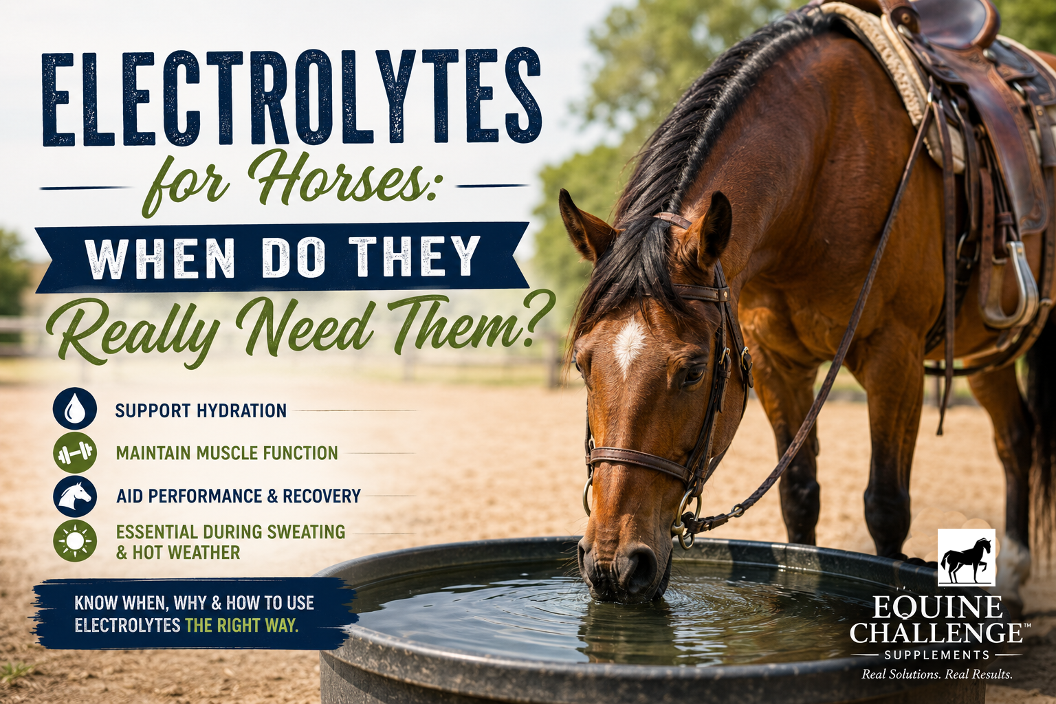 Electrolytes For Horses