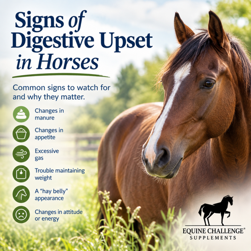 Signs of Digestive Upset in Horses
